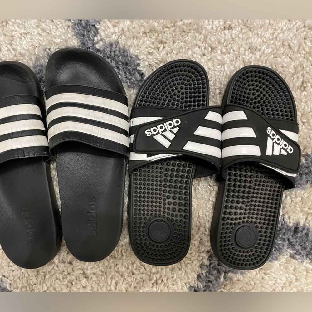 Size 10 adidas slides
